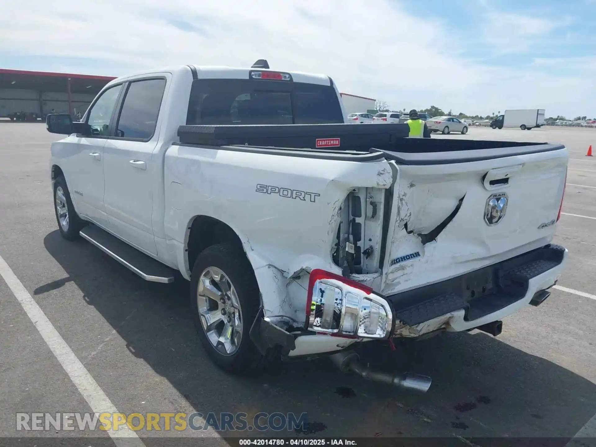 3 Photograph of a damaged car 1C6SRFFM0LN248887 RAM 1500 2020