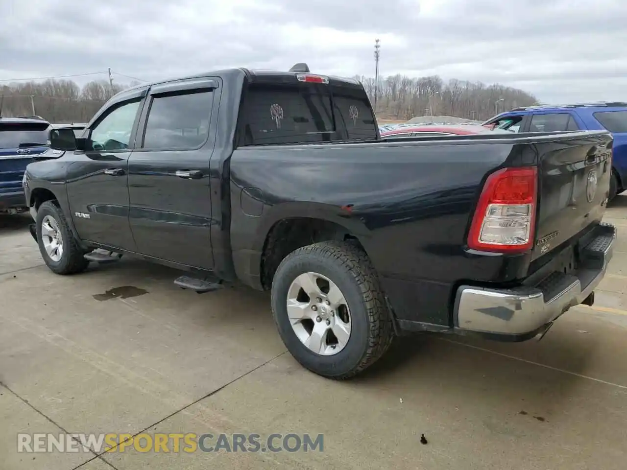 2 Photograph of a damaged car 1C6SRFFT0LN140759 RAM 1500 2020