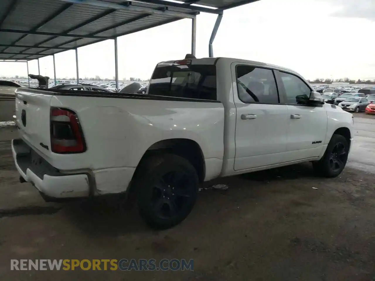 3 Photograph of a damaged car 1C6SRFFT0LN282920 RAM 1500 2020