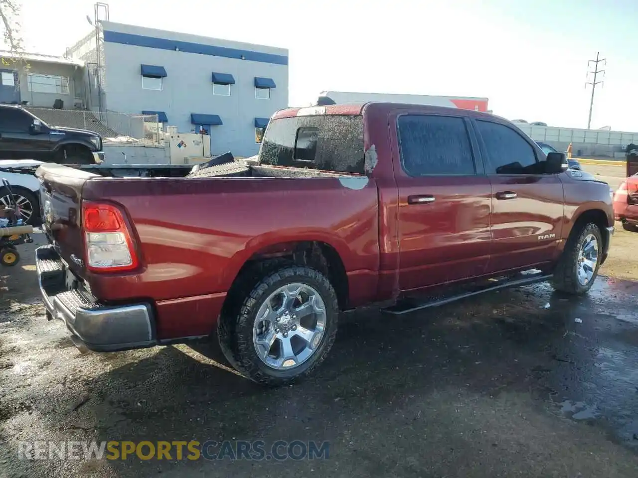 3 Photograph of a damaged car 1C6SRFFT0LN350519 RAM 1500 2020