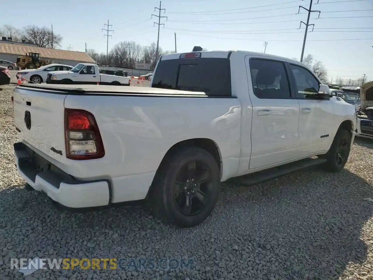 3 Photograph of a damaged car 1C6SRFFT0LN412419 RAM 1500 2020