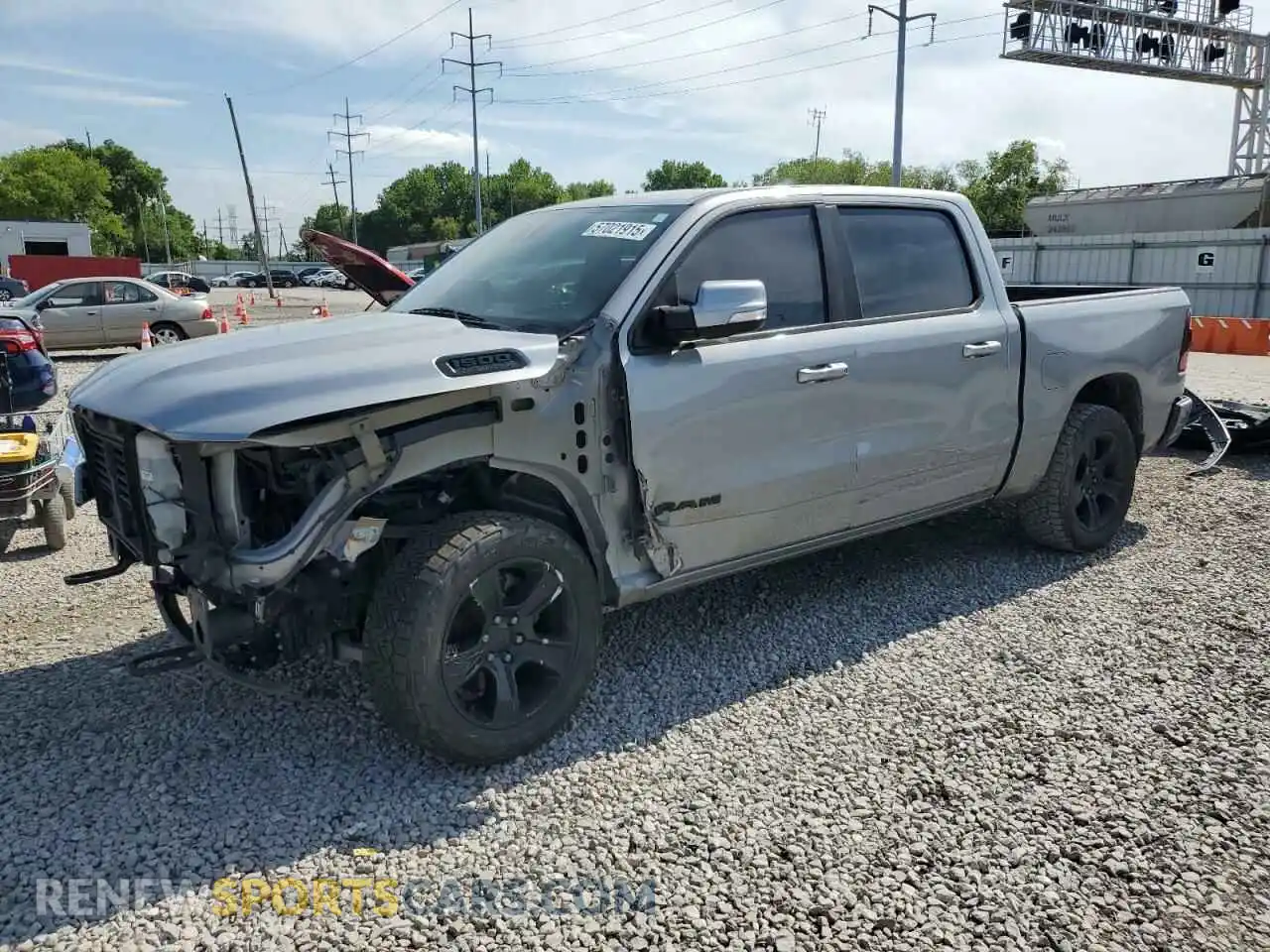1 Фотография поврежденного автомобиля 1C6SRFFT1LN109486 RAM 1500 2020