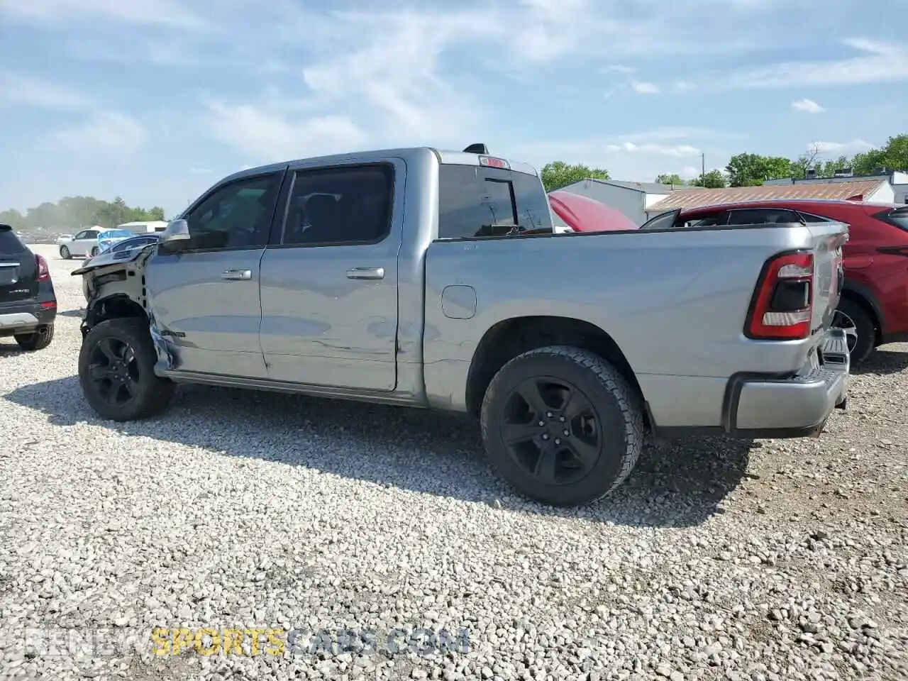 2 Фотография поврежденного автомобиля 1C6SRFFT1LN109486 RAM 1500 2020