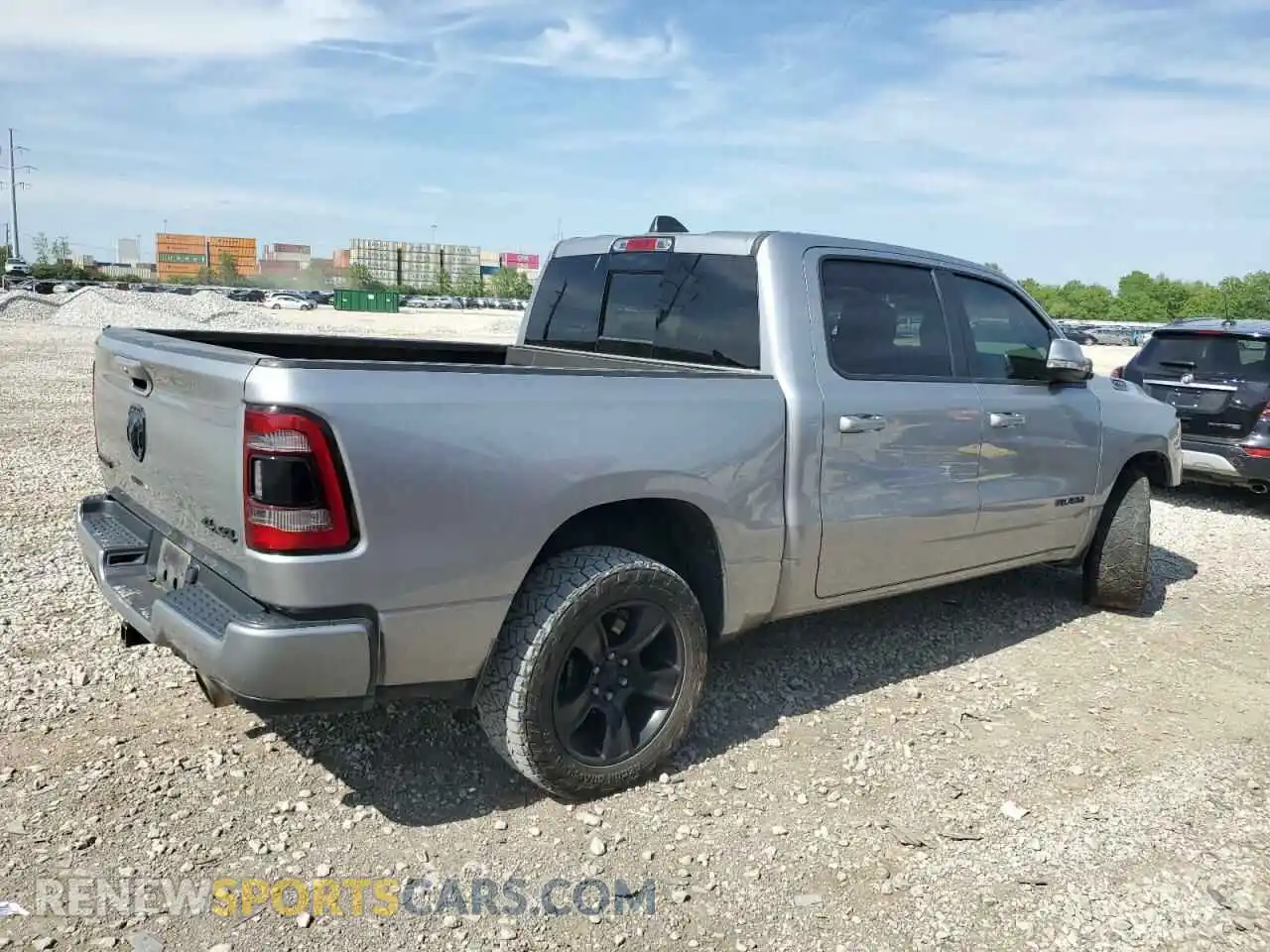 3 Фотография поврежденного автомобиля 1C6SRFFT1LN109486 RAM 1500 2020