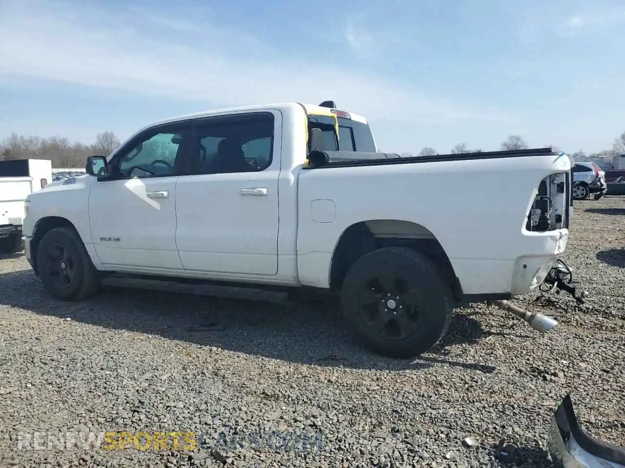 2 Photograph of a damaged car 1C6SRFFT1LN165282 RAM 1500 2020