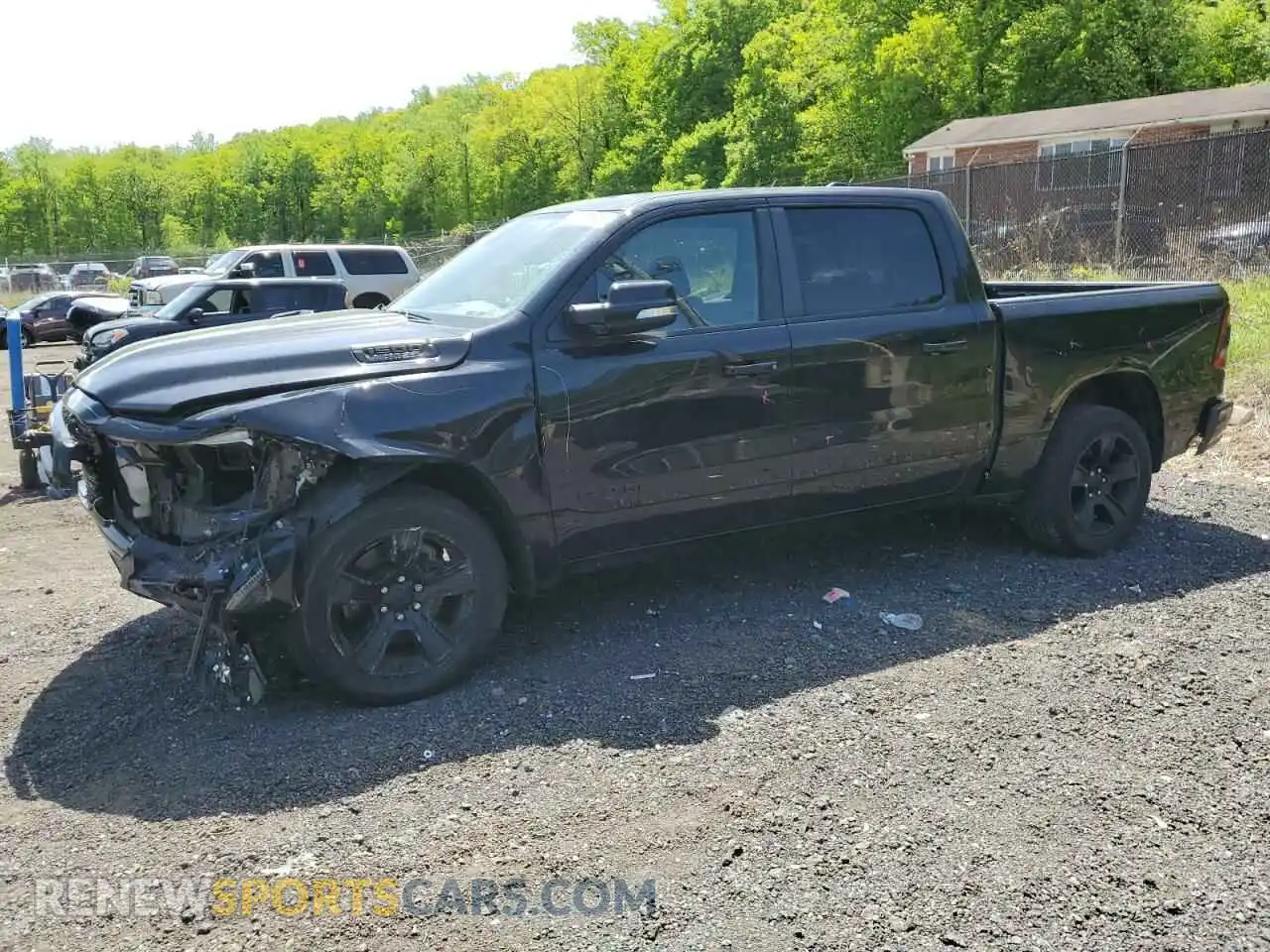 1 Photograph of a damaged car 1C6SRFFT1LN330439 RAM 1500 2020