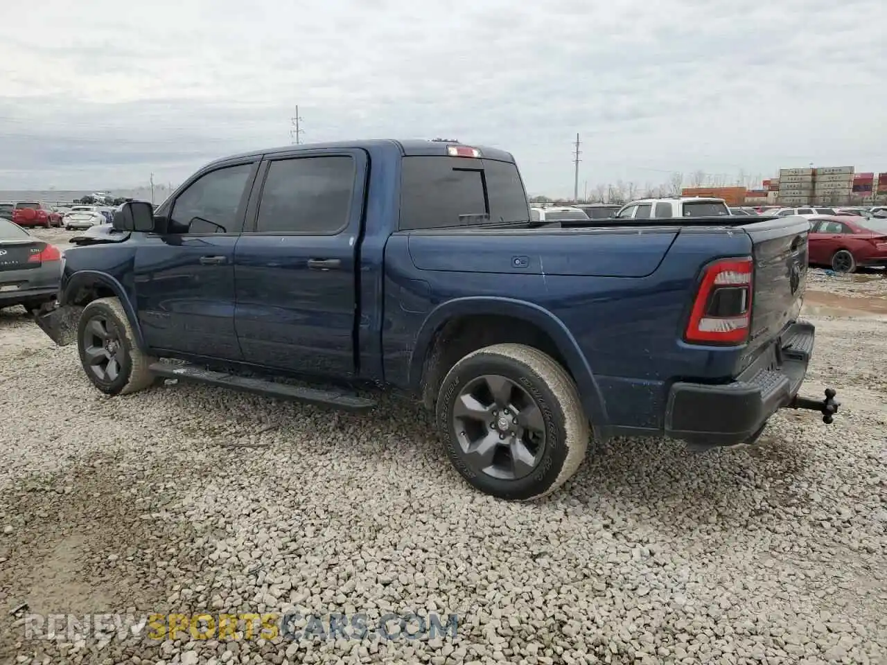 2 Photograph of a damaged car 1C6SRFFT1LN367961 RAM 1500 2020