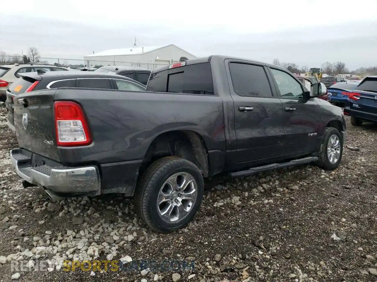 3 Photograph of a damaged car 1C6SRFFT2LN303749 RAM 1500 2020