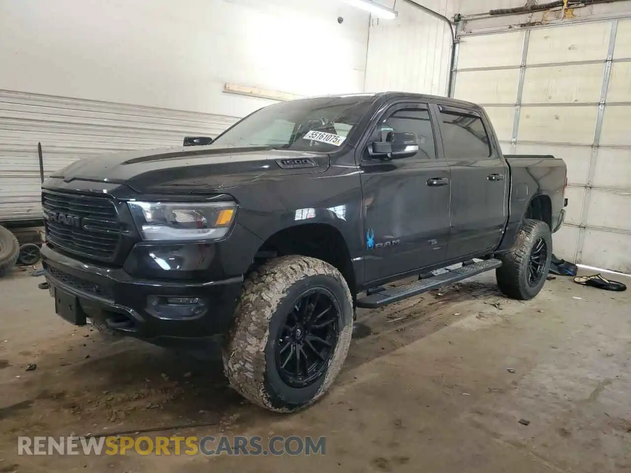 1 Photograph of a damaged car 1C6SRFFT3LN240631 RAM 1500 2020