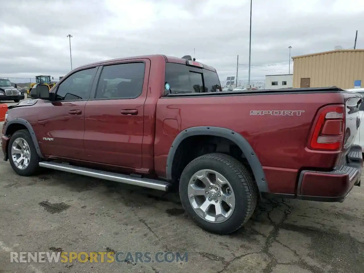 2 Photograph of a damaged car 1C6SRFFT3LN264203 RAM 1500 2020