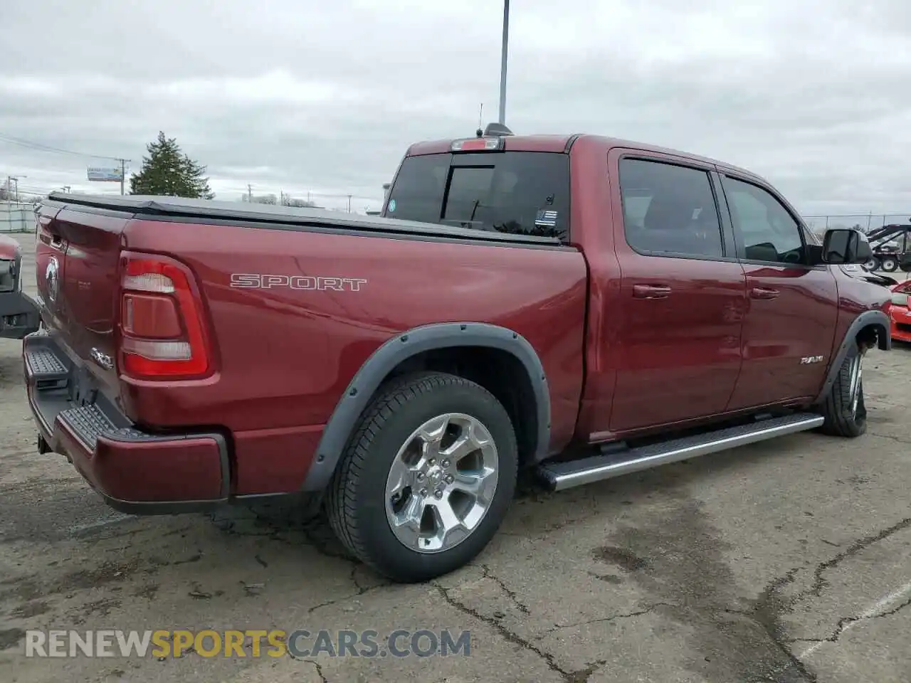 3 Photograph of a damaged car 1C6SRFFT3LN264203 RAM 1500 2020