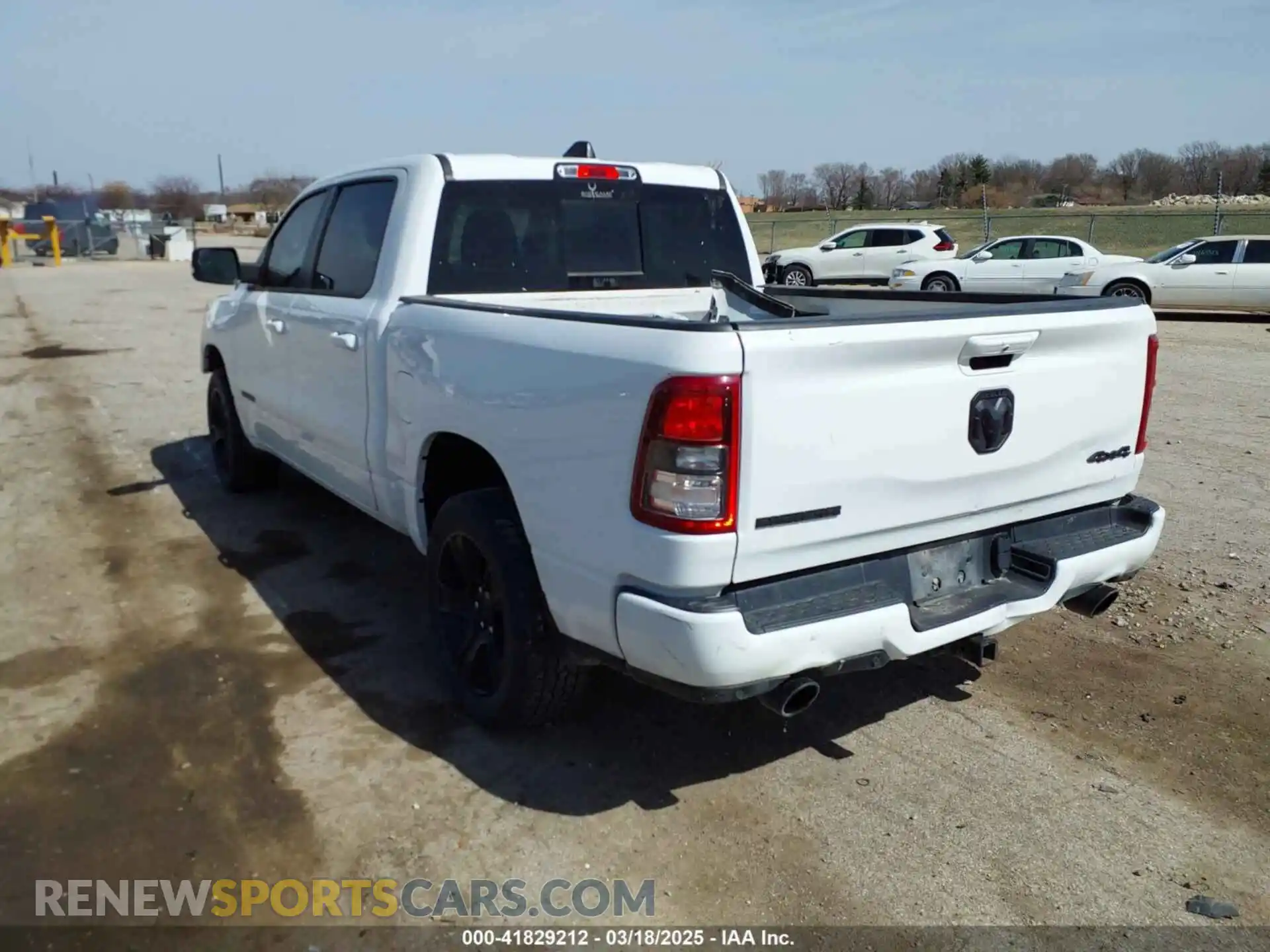 3 Photograph of a damaged car 1C6SRFFT3LN347291 RAM 1500 2020