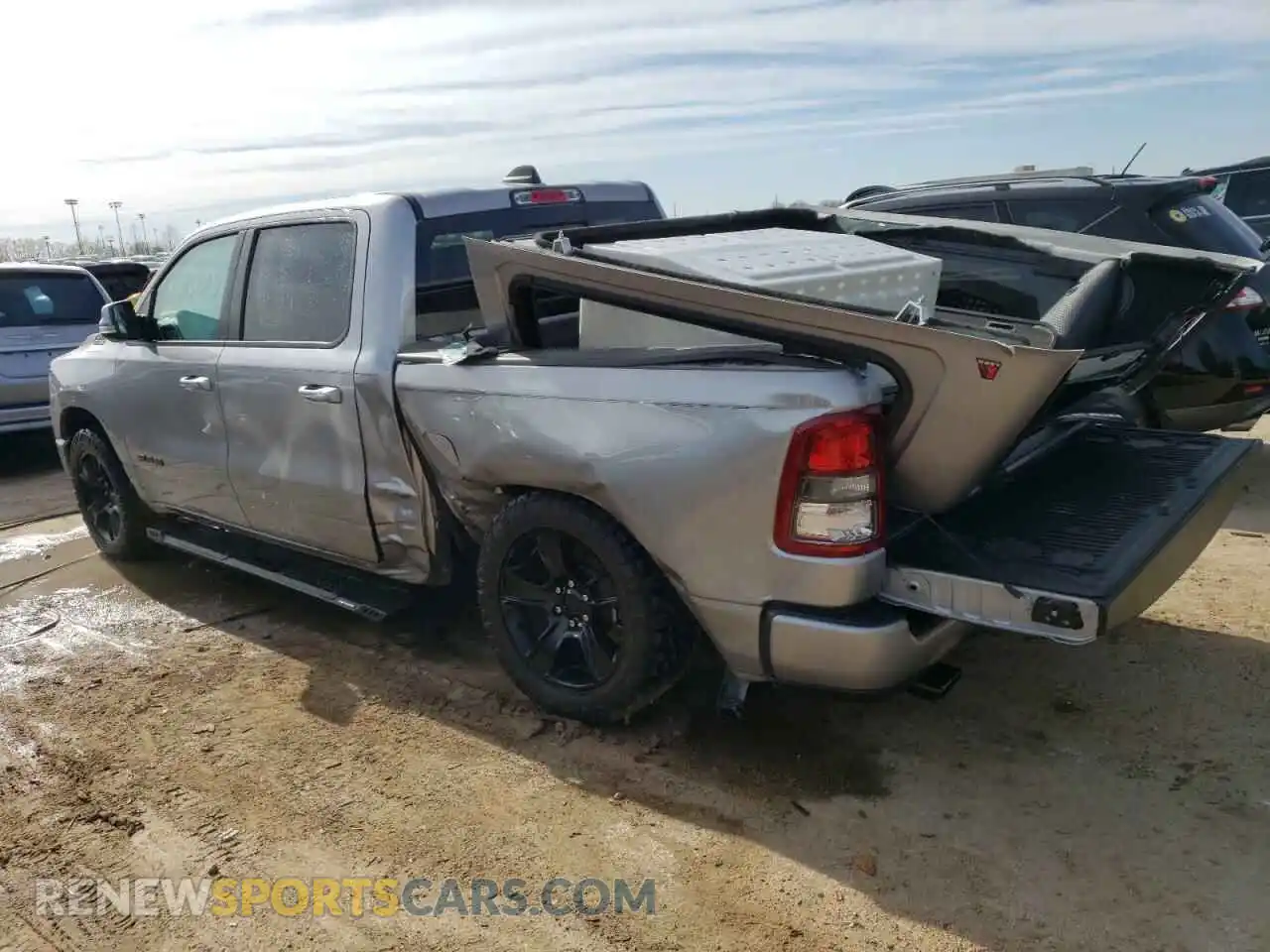 2 Photograph of a damaged car 1C6SRFFT4LN159377 RAM 1500 2020
