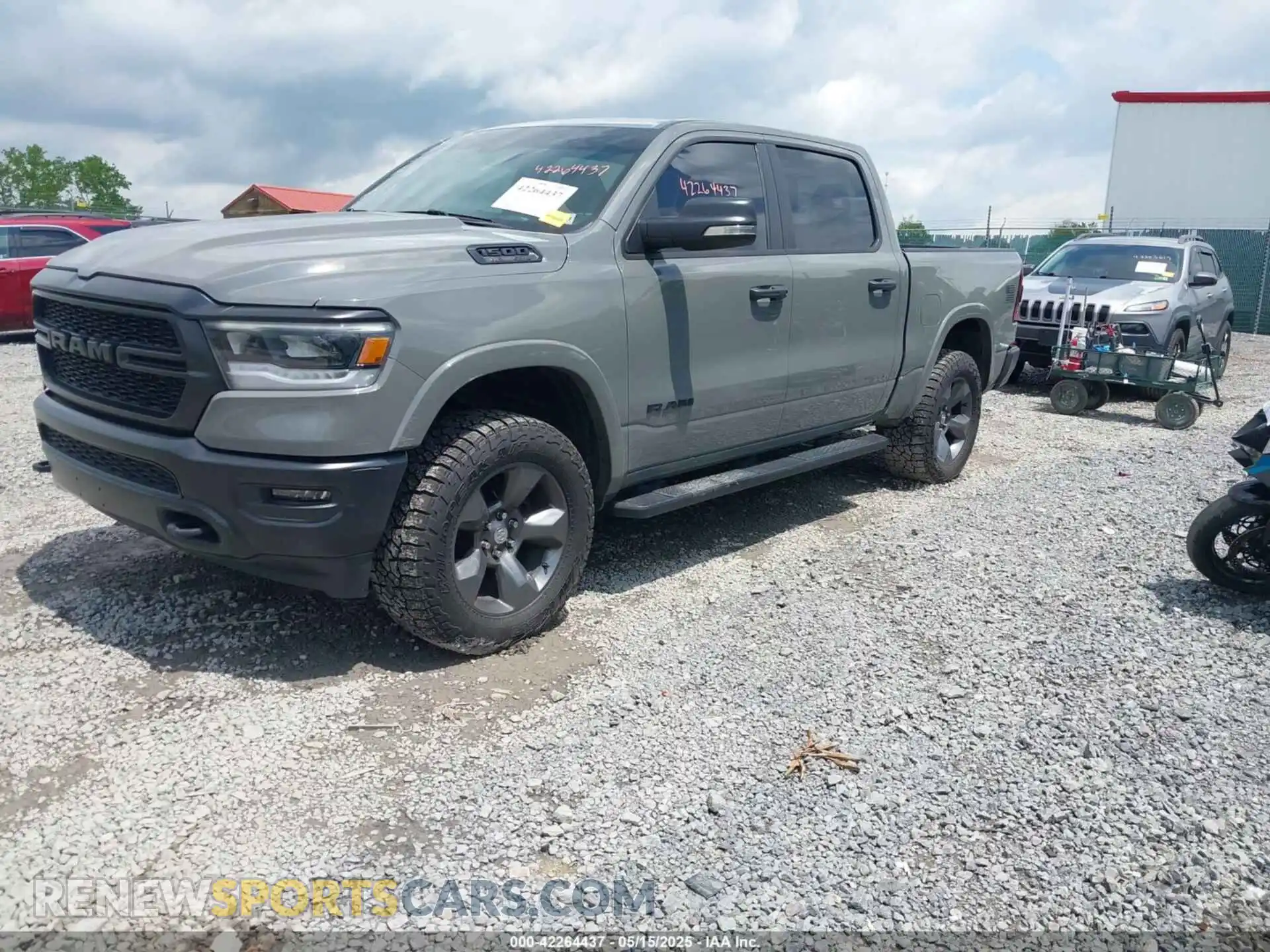 2 Photograph of a damaged car 1C6SRFFT4LN381627 RAM 1500 2020