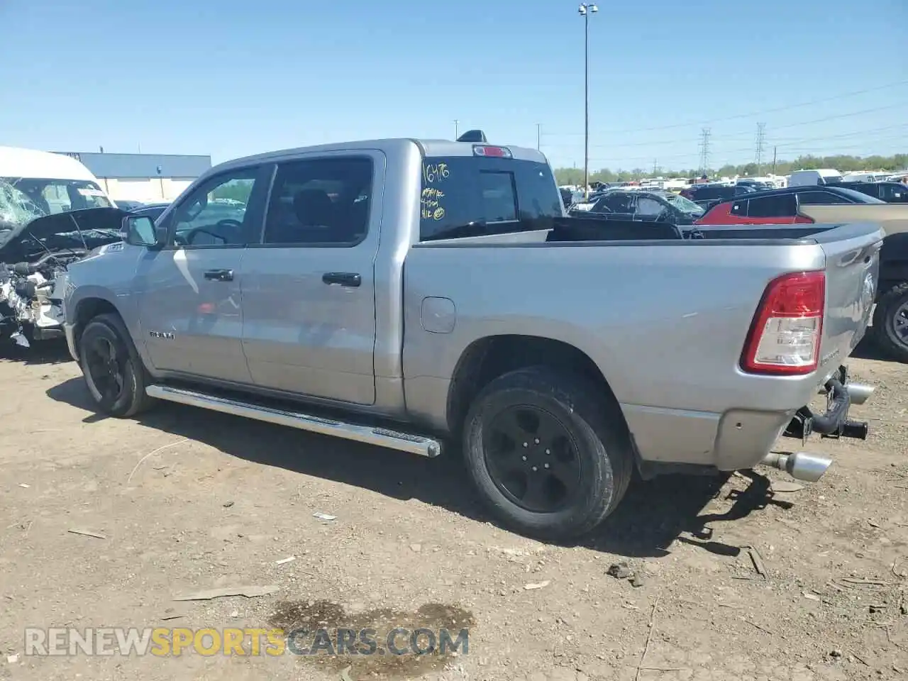 2 Photograph of a damaged car 1C6SRFFT5LN140840 RAM 1500 2020