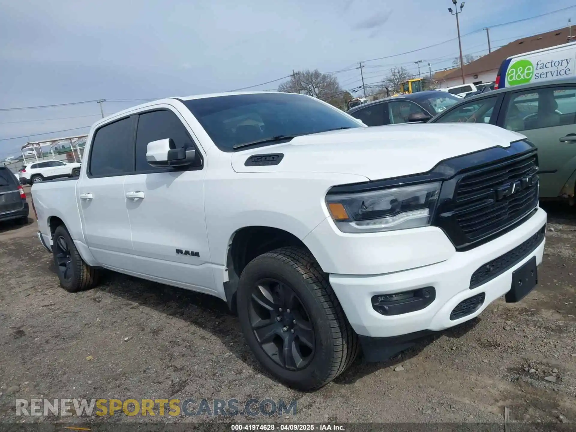 1 Photograph of a damaged car 1C6SRFFT5LN212426 RAM 1500 2020