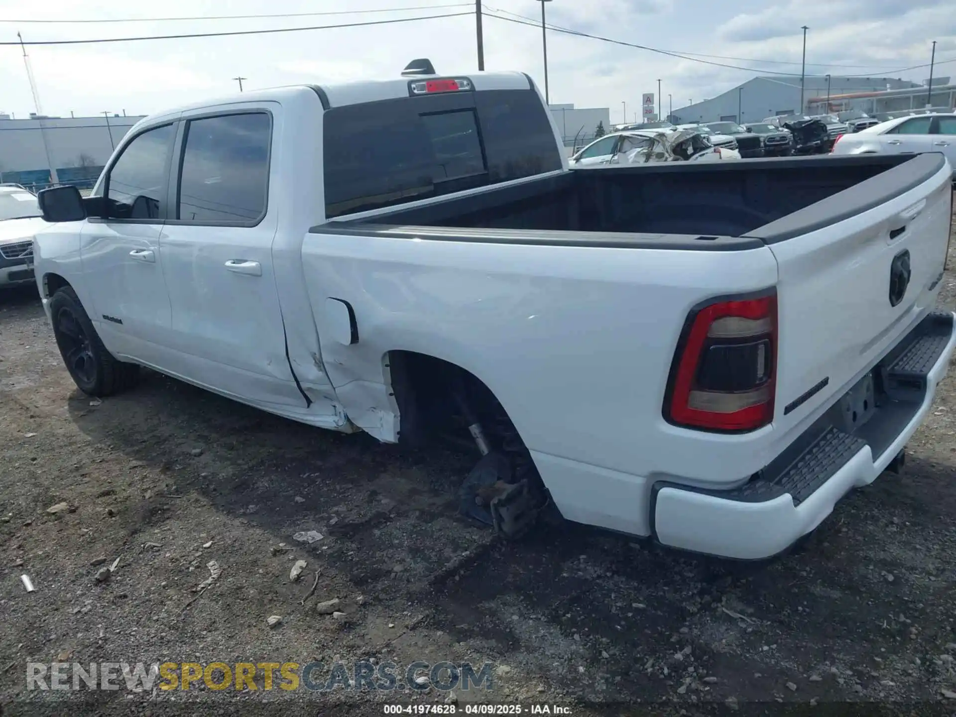 3 Photograph of a damaged car 1C6SRFFT5LN212426 RAM 1500 2020