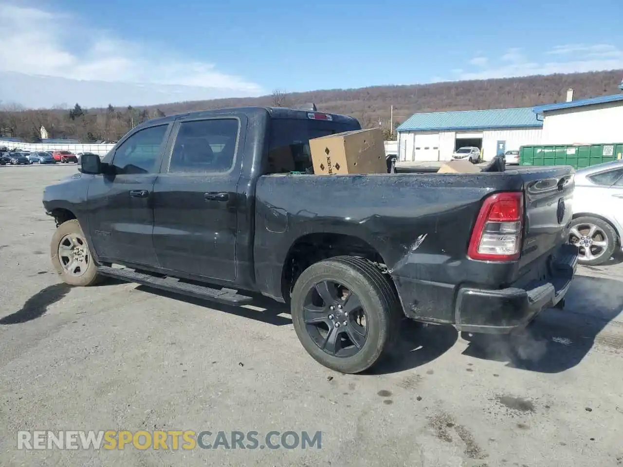 2 Photograph of a damaged car 1C6SRFFT6LN130849 RAM 1500 2020