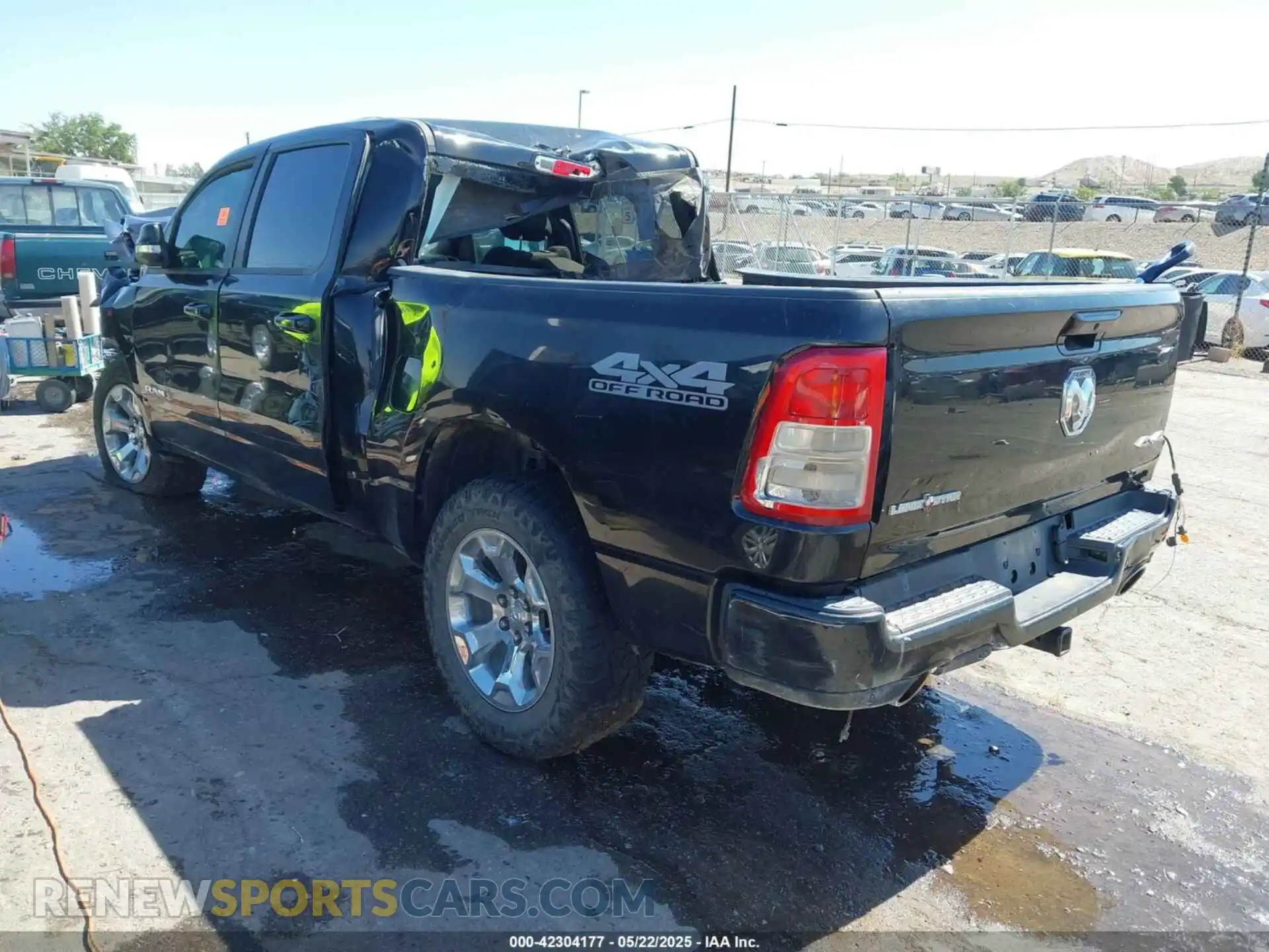 3 Photograph of a damaged car 1C6SRFFT6LN173474 RAM 1500 2020