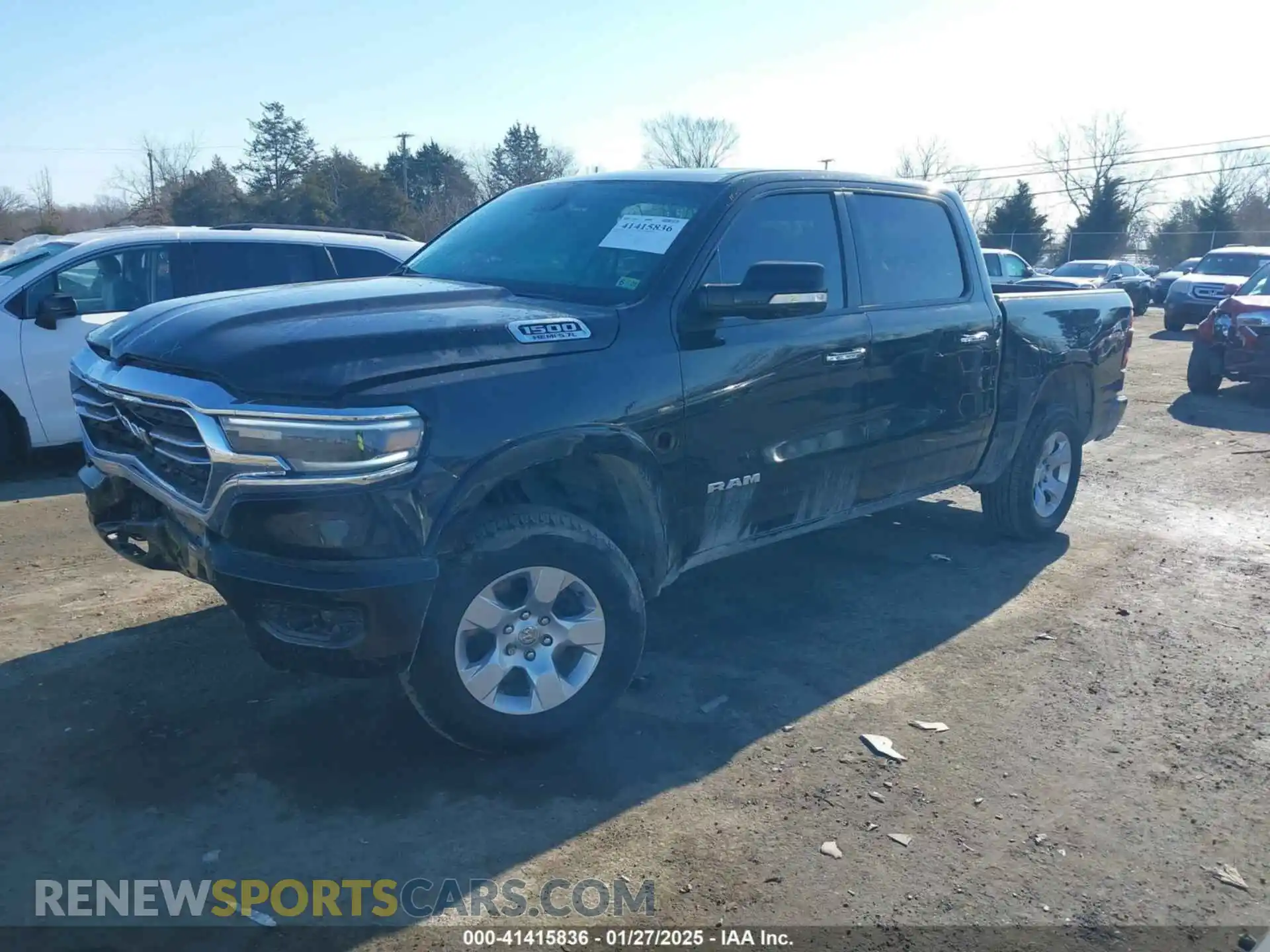 2 Photograph of a damaged car 1C6SRFFT6LN286339 RAM 1500 2020