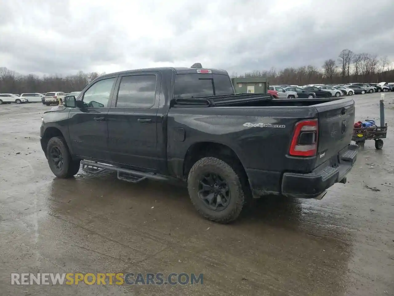 2 Photograph of a damaged car 1C6SRFFT6LN376381 RAM 1500 2020