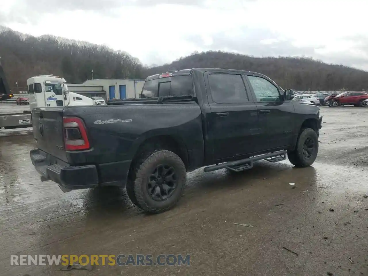 3 Photograph of a damaged car 1C6SRFFT6LN376381 RAM 1500 2020
