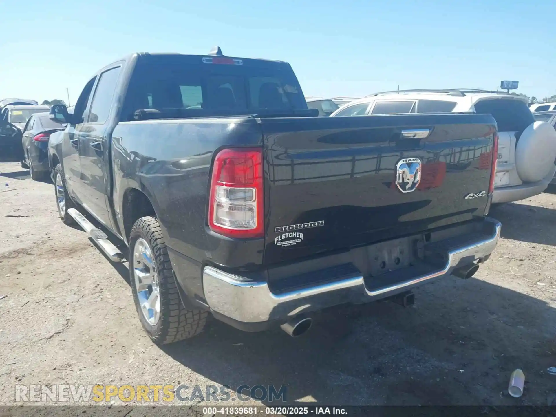 3 Photograph of a damaged car 1C6SRFFT7LN137051 RAM 1500 2020