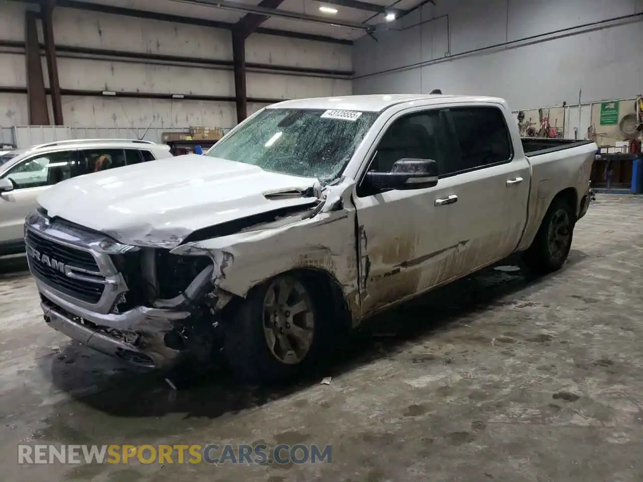 1 Photograph of a damaged car 1C6SRFFT7LN141049 RAM 1500 2020