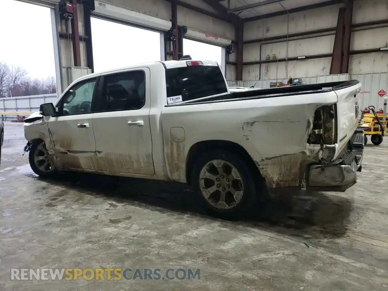 2 Photograph of a damaged car 1C6SRFFT7LN141049 RAM 1500 2020