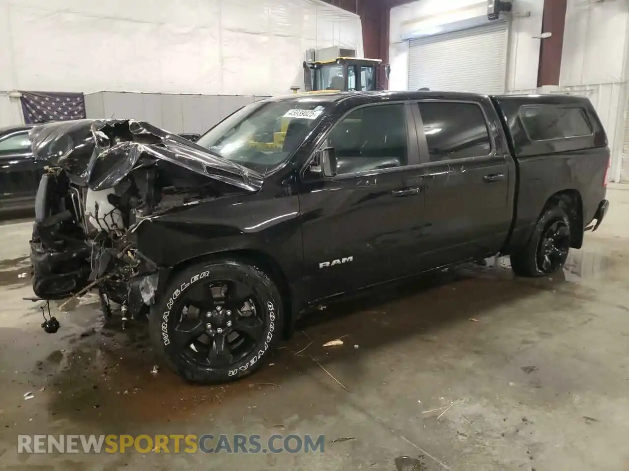 1 Photograph of a damaged car 1C6SRFFT7LN156263 RAM 1500 2020