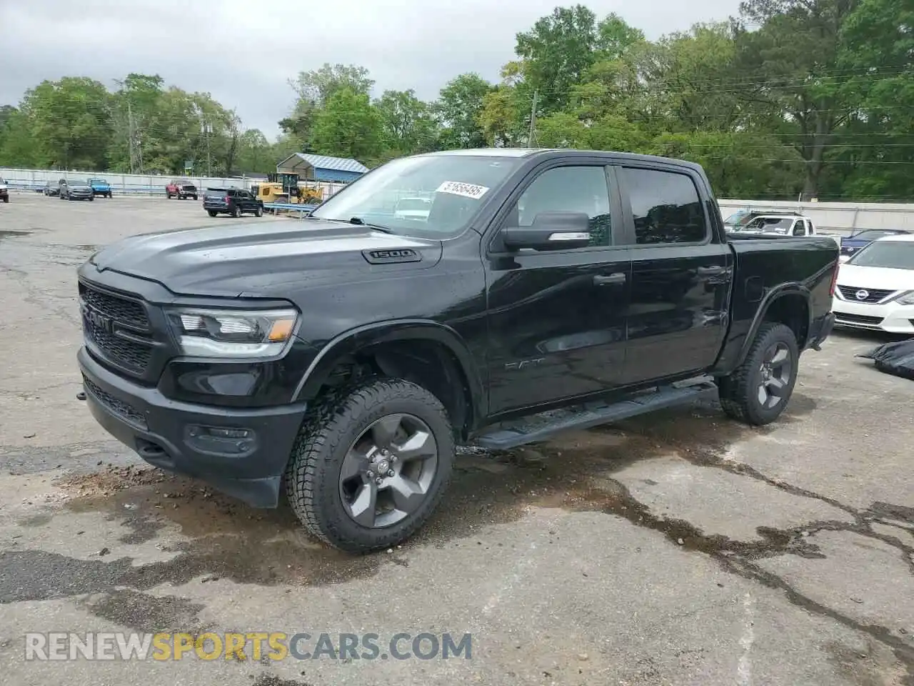 1 Photograph of a damaged car 1C6SRFFT7LN265273 RAM 1500 2020