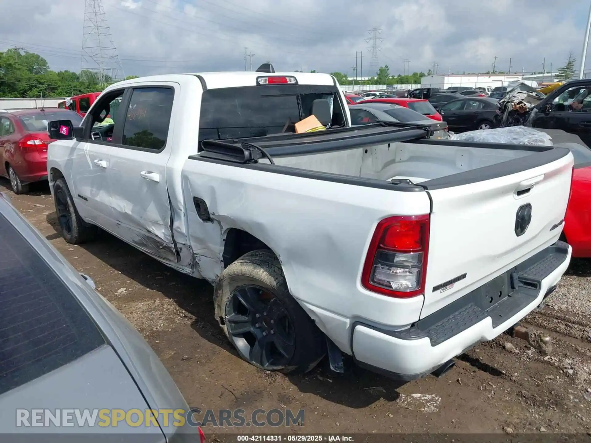 3 Photograph of a damaged car 1C6SRFFT7LN327786 RAM 1500 2020