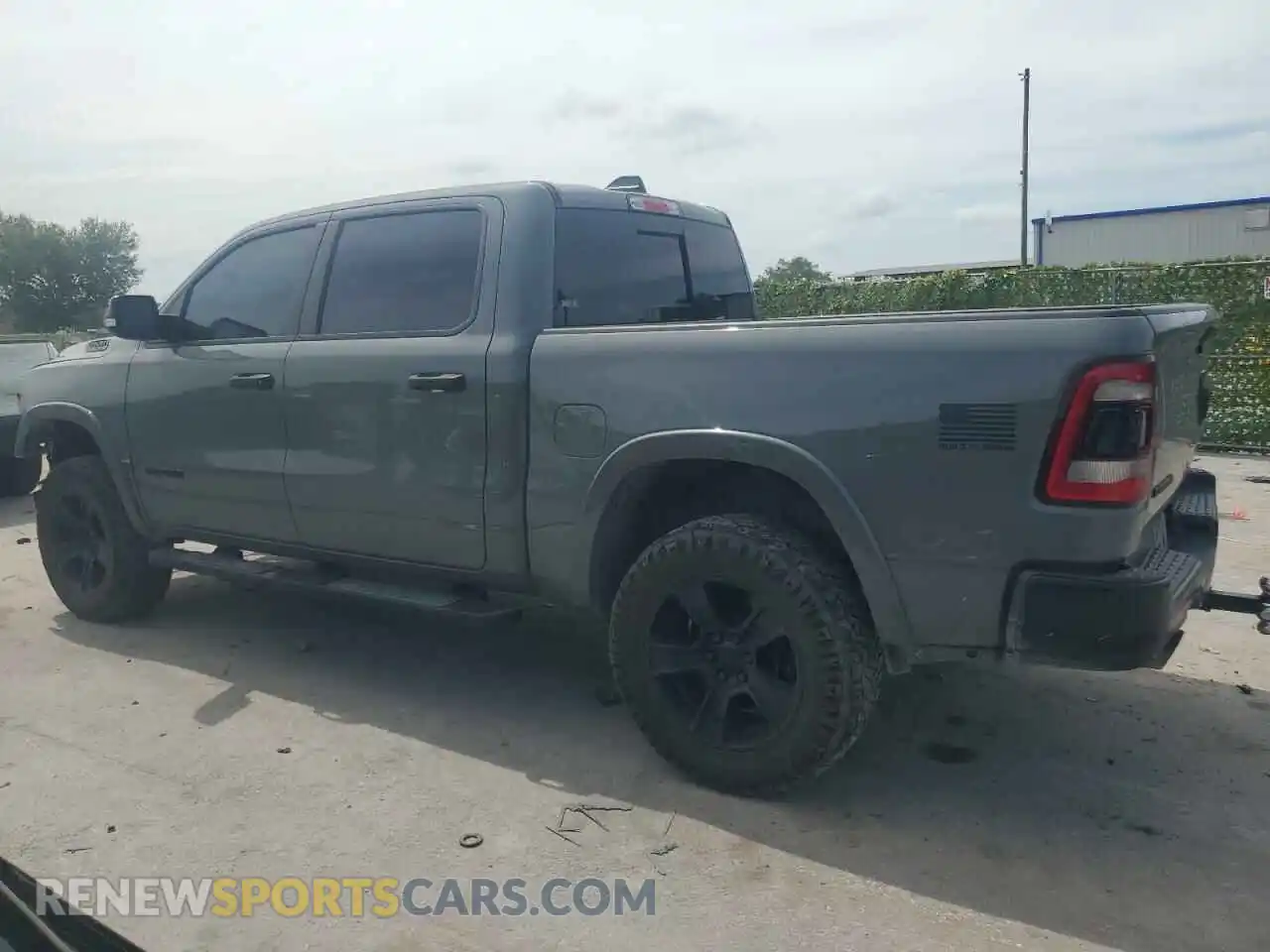 2 Photograph of a damaged car 1C6SRFFT8LN378827 RAM 1500 2020