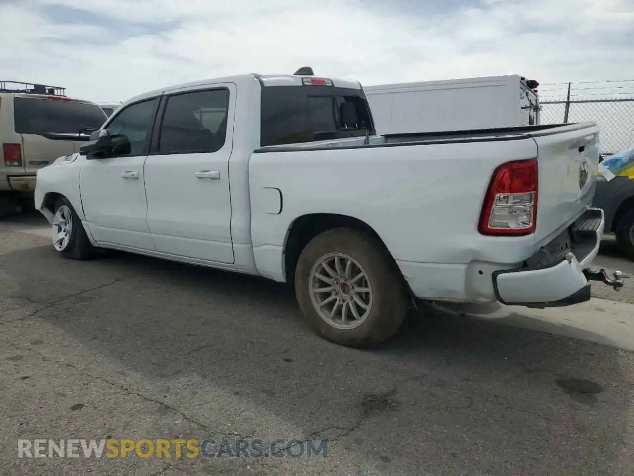2 Photograph of a damaged car 1C6SRFFT8LN397491 RAM 1500 2020