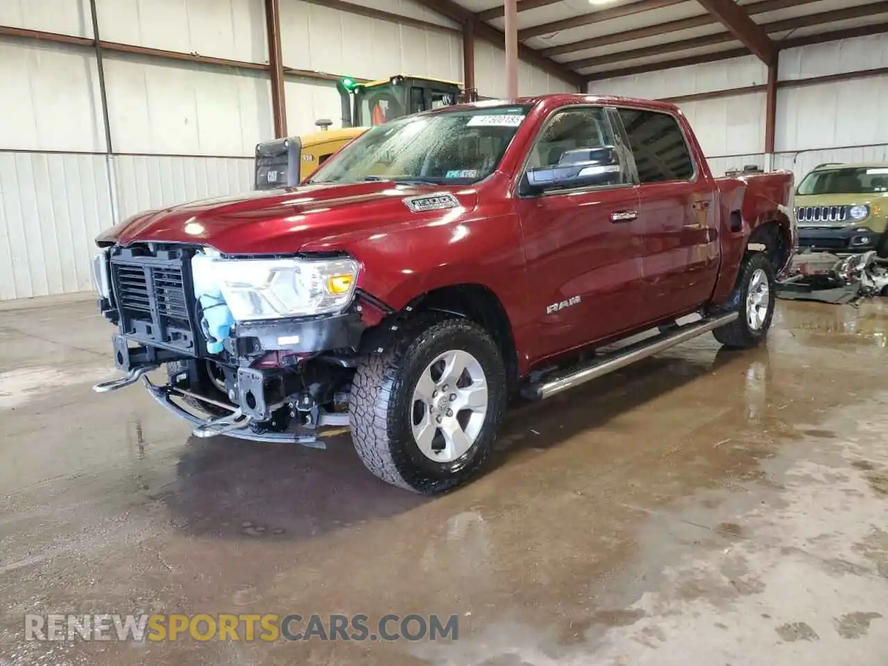 1 Photograph of a damaged car 1C6SRFFTXLN174773 RAM 1500 2020