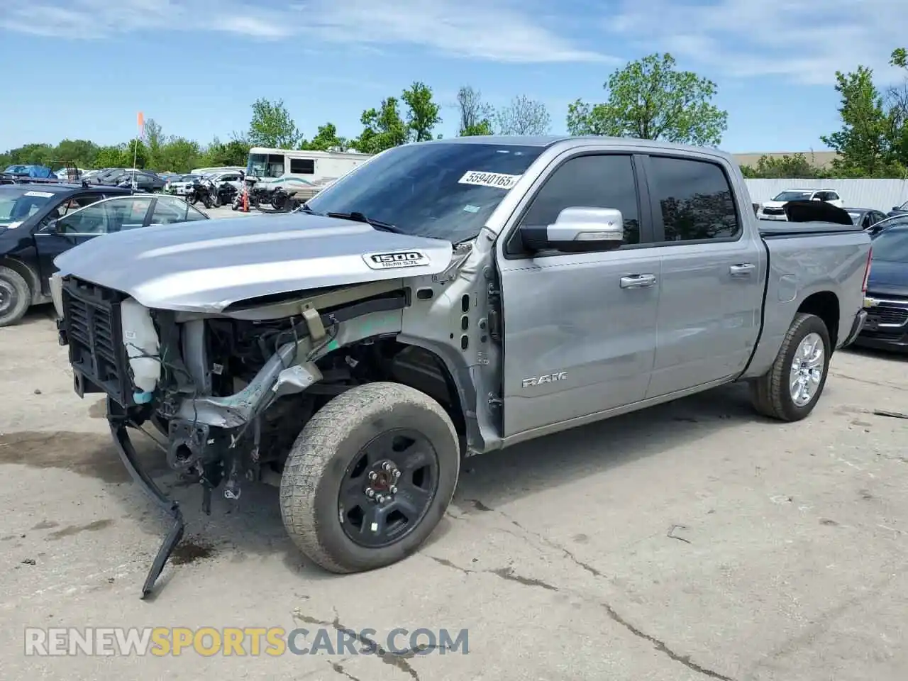 1 fotografías del automóvil dañado 1C6SRFFTXLN232574 RAM 1500 2020