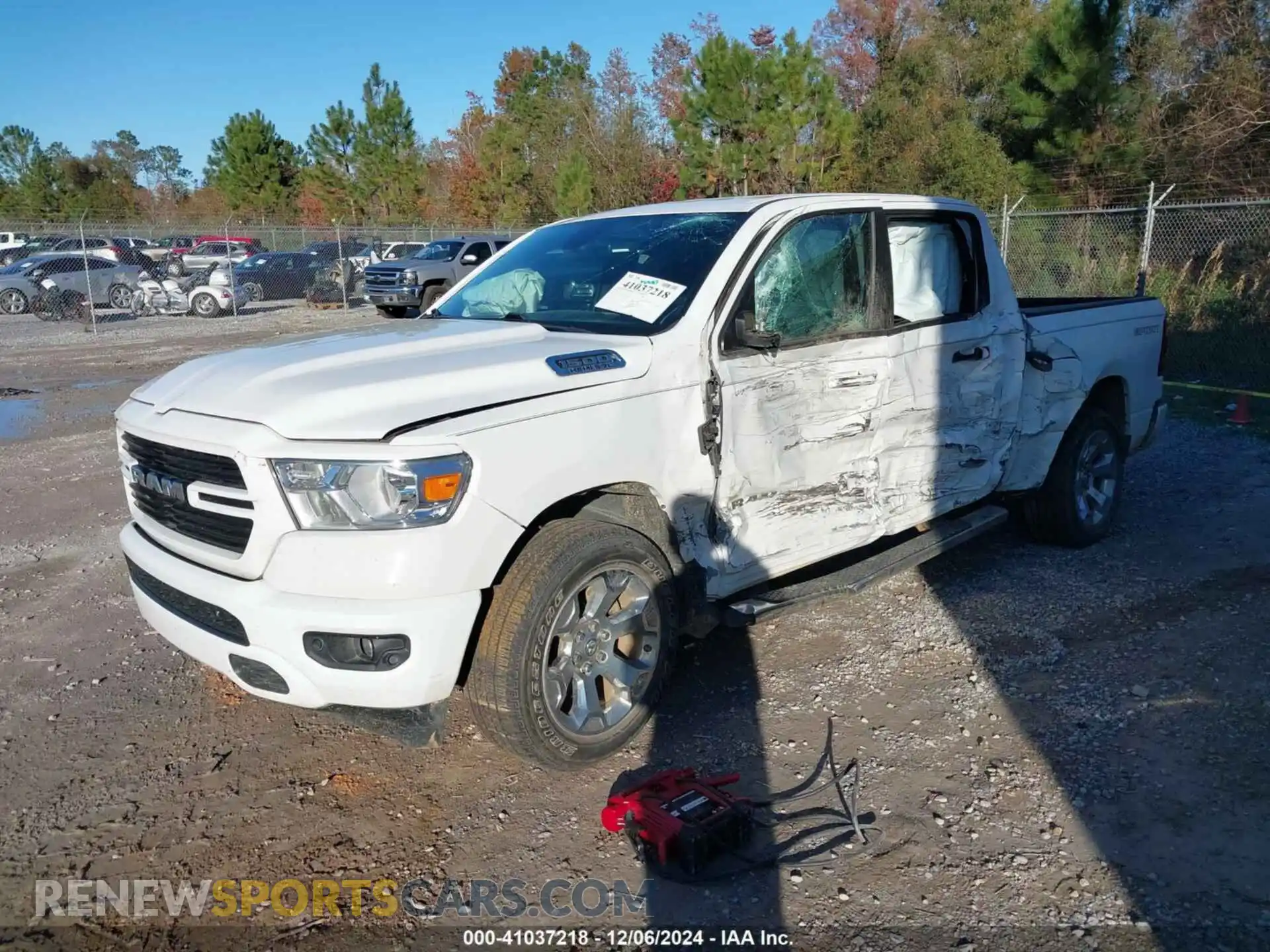 2 Photograph of a damaged car 1C6SRFFTXLN328351 RAM 1500 2020