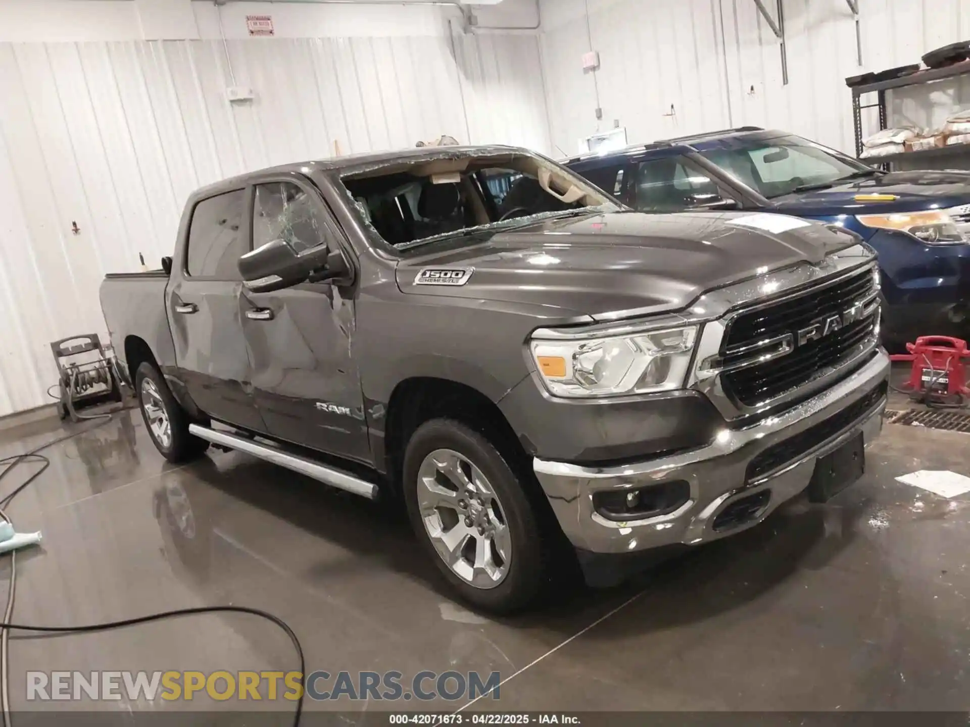 1 Photograph of a damaged car 1C6SRFFTXLN359454 RAM 1500 2020