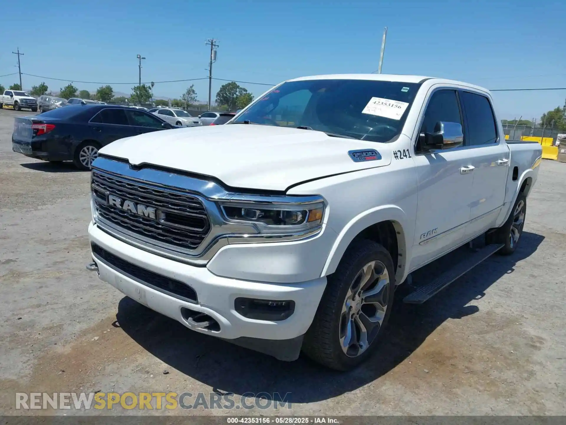 2 Photograph of a damaged car 1C6SRFHM9LN225475 RAM 1500 2020
