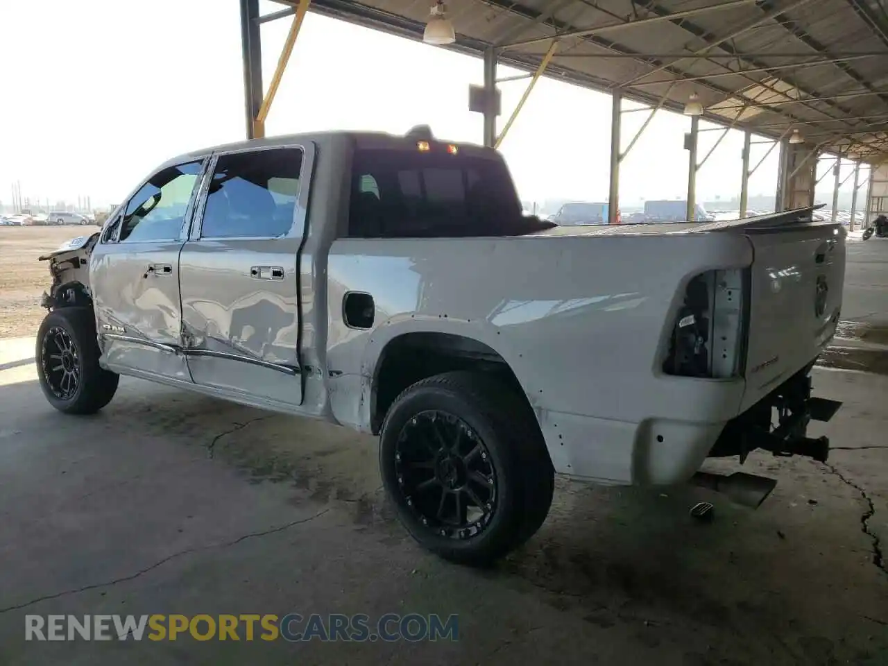 2 Photograph of a damaged car 1C6SRFHT0LN314262 RAM 1500 2020