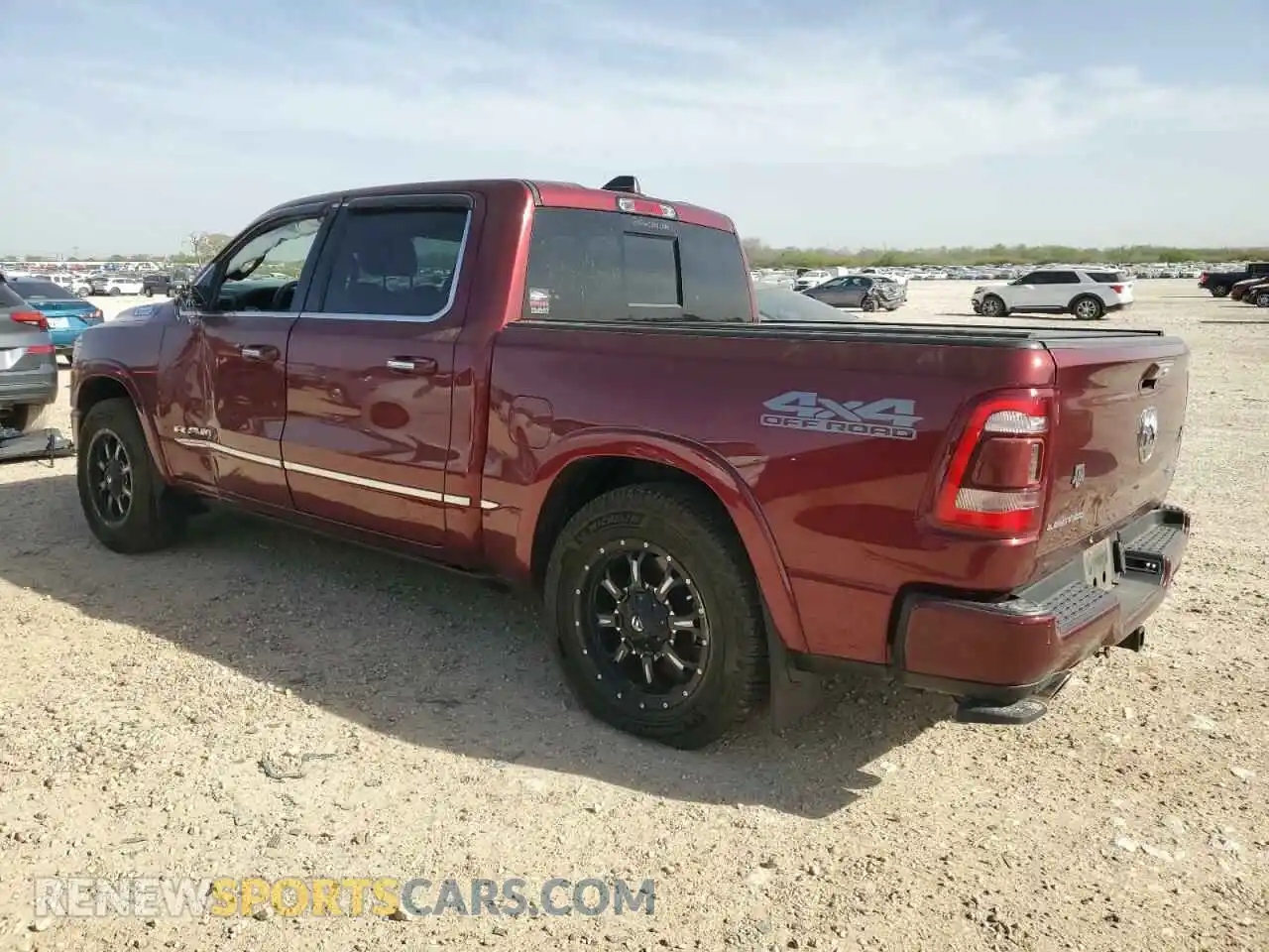 2 Photograph of a damaged car 1C6SRFHT1LN371196 RAM 1500 2020