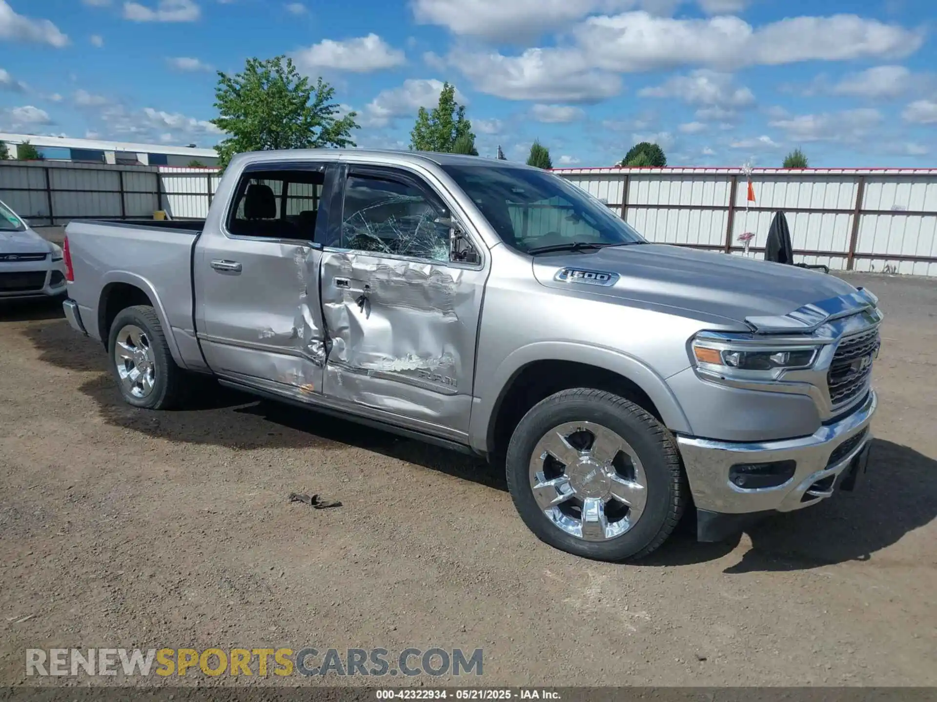 1 Photograph of a damaged car 1C6SRFHT2LN156393 RAM 1500 2020