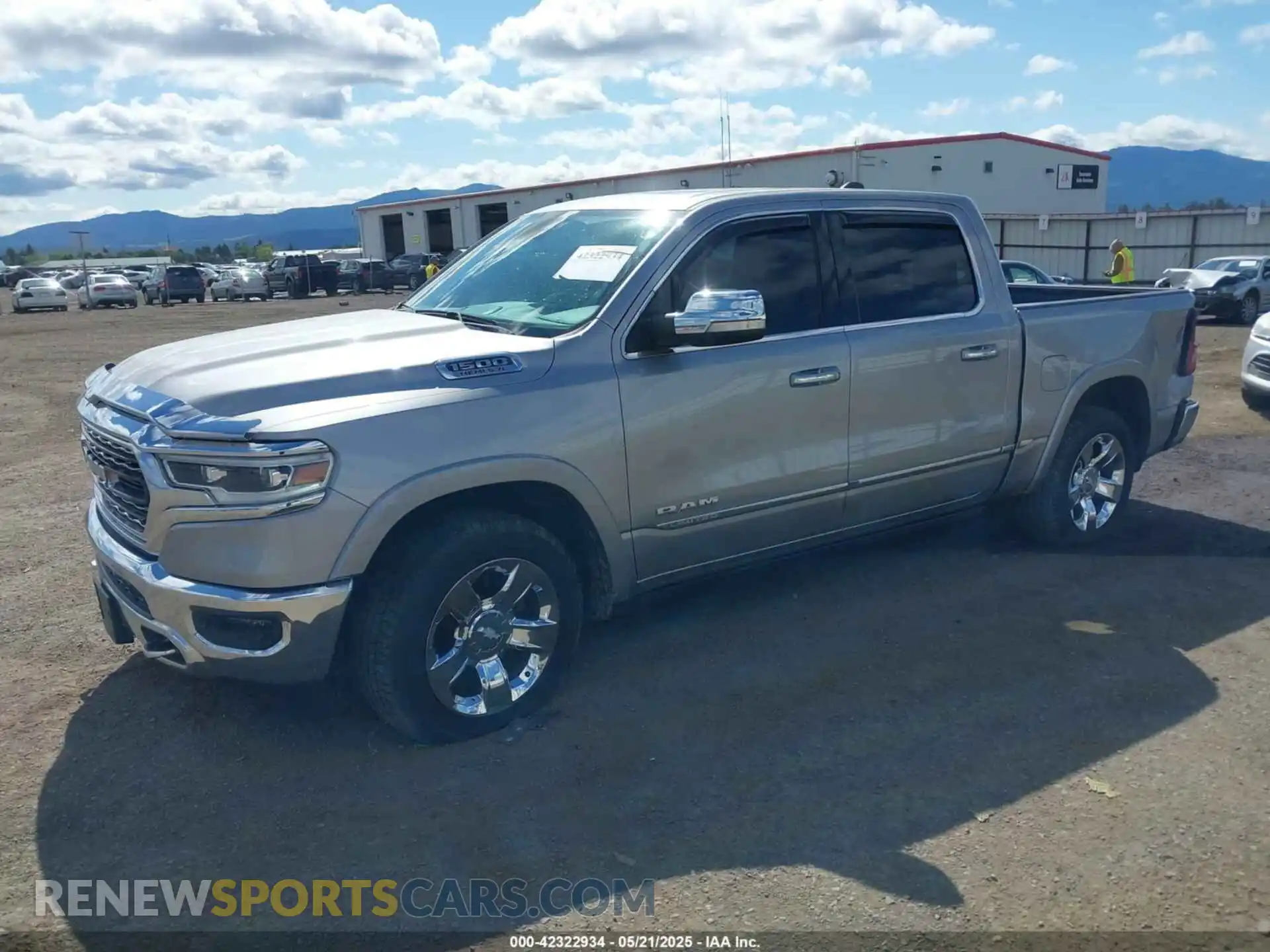 2 Photograph of a damaged car 1C6SRFHT2LN156393 RAM 1500 2020
