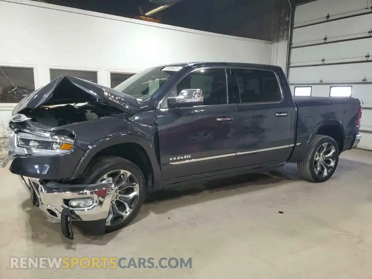 1 Photograph of a damaged car 1C6SRFHT2LN288344 RAM 1500 2020