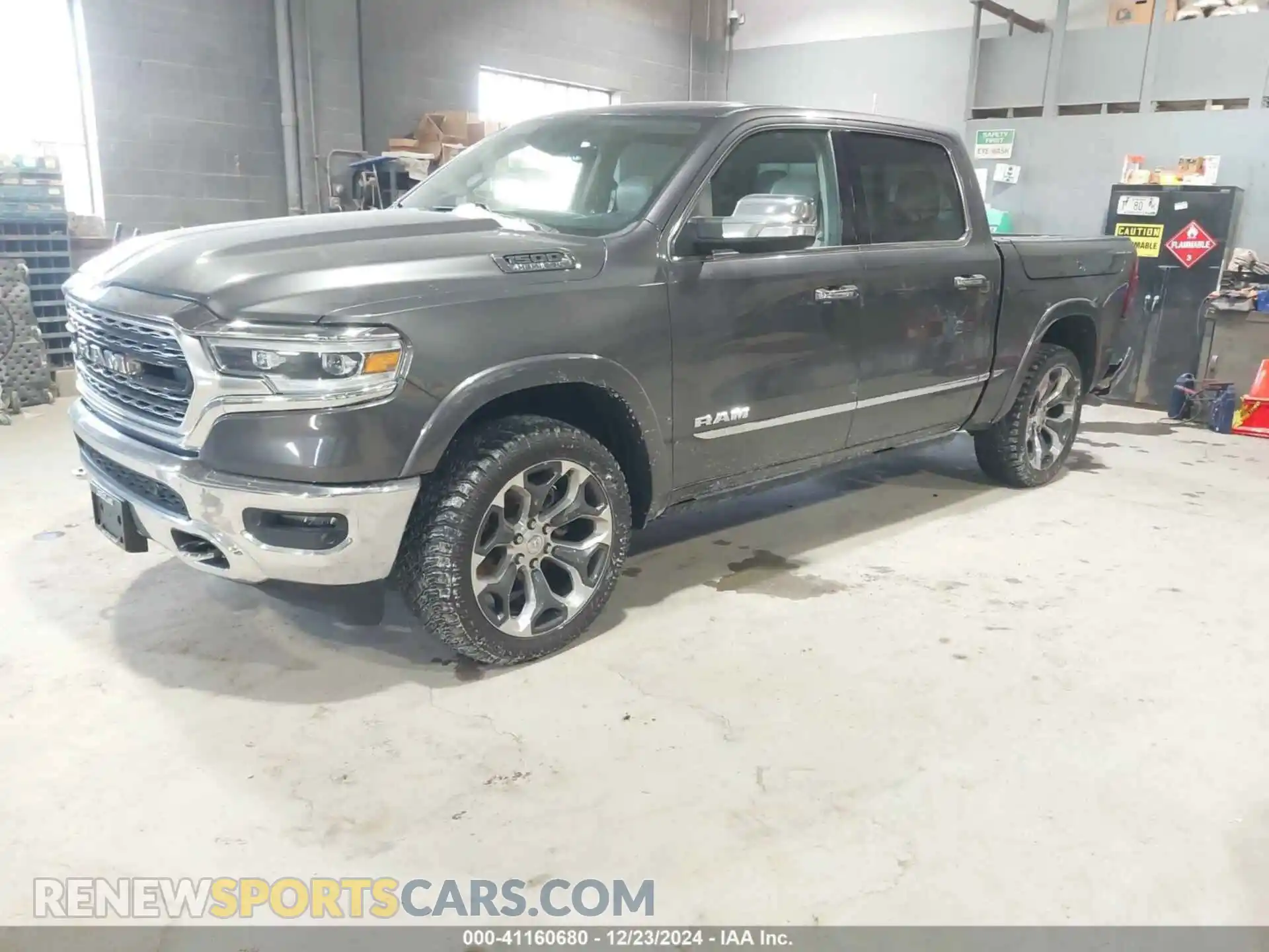 2 Photograph of a damaged car 1C6SRFHT5LN294493 RAM 1500 2020