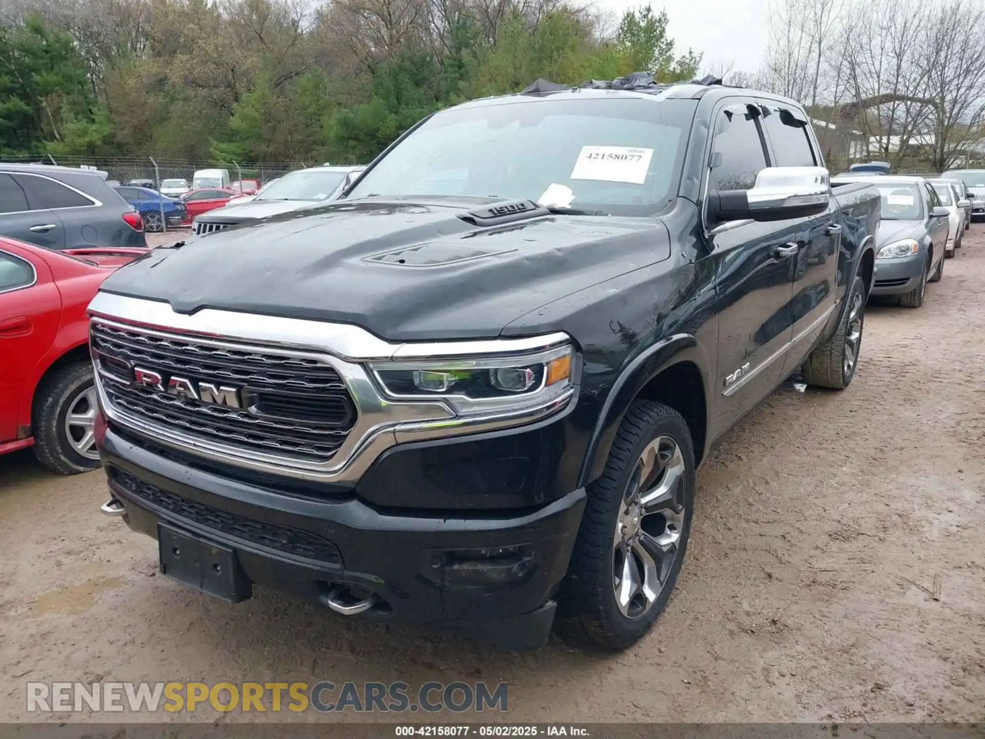 2 Photograph of a damaged car 1C6SRFHT5LN341876 RAM 1500 2020