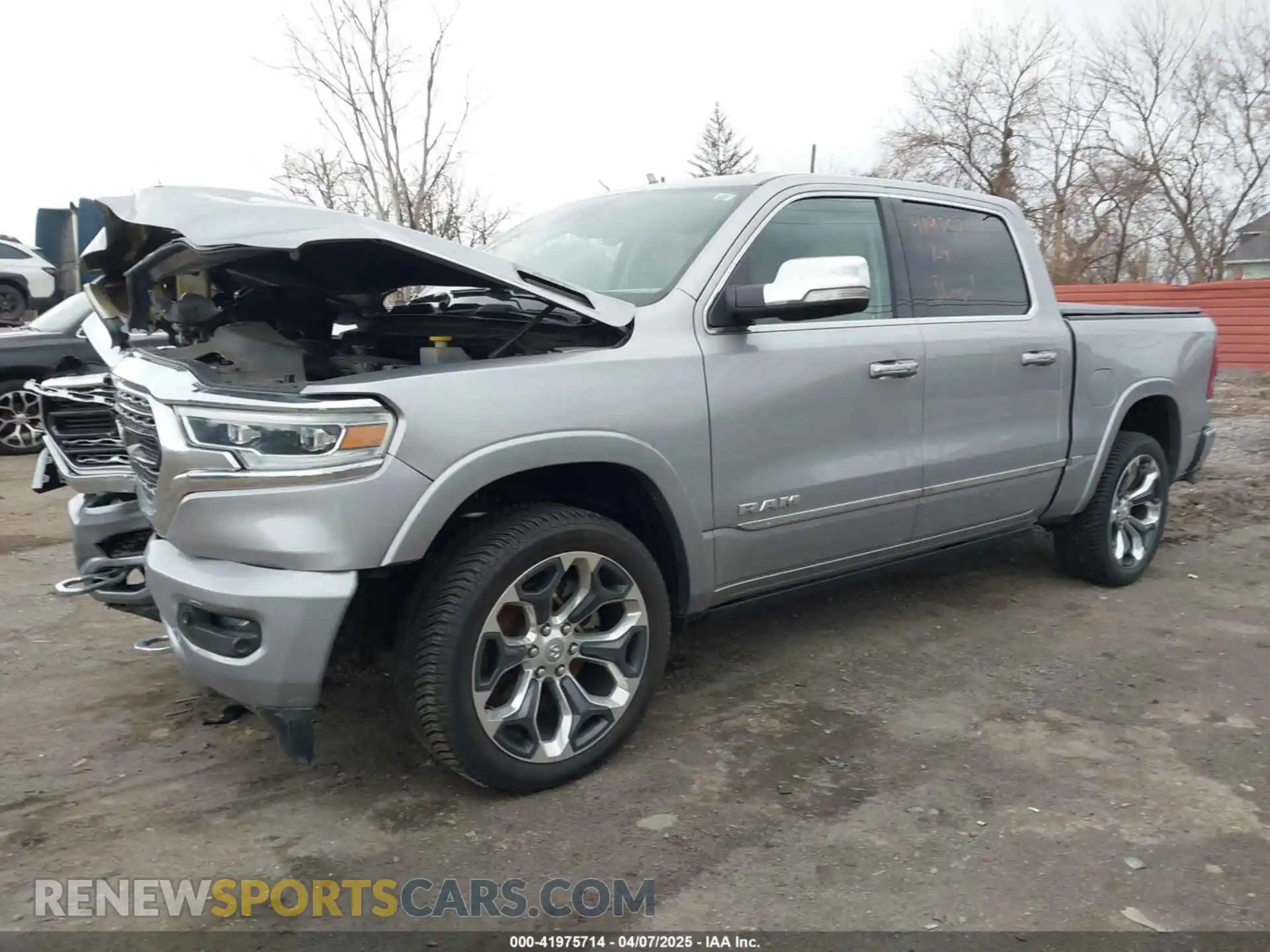 2 Photograph of a damaged car 1C6SRFHT7LN194072 RAM 1500 2020