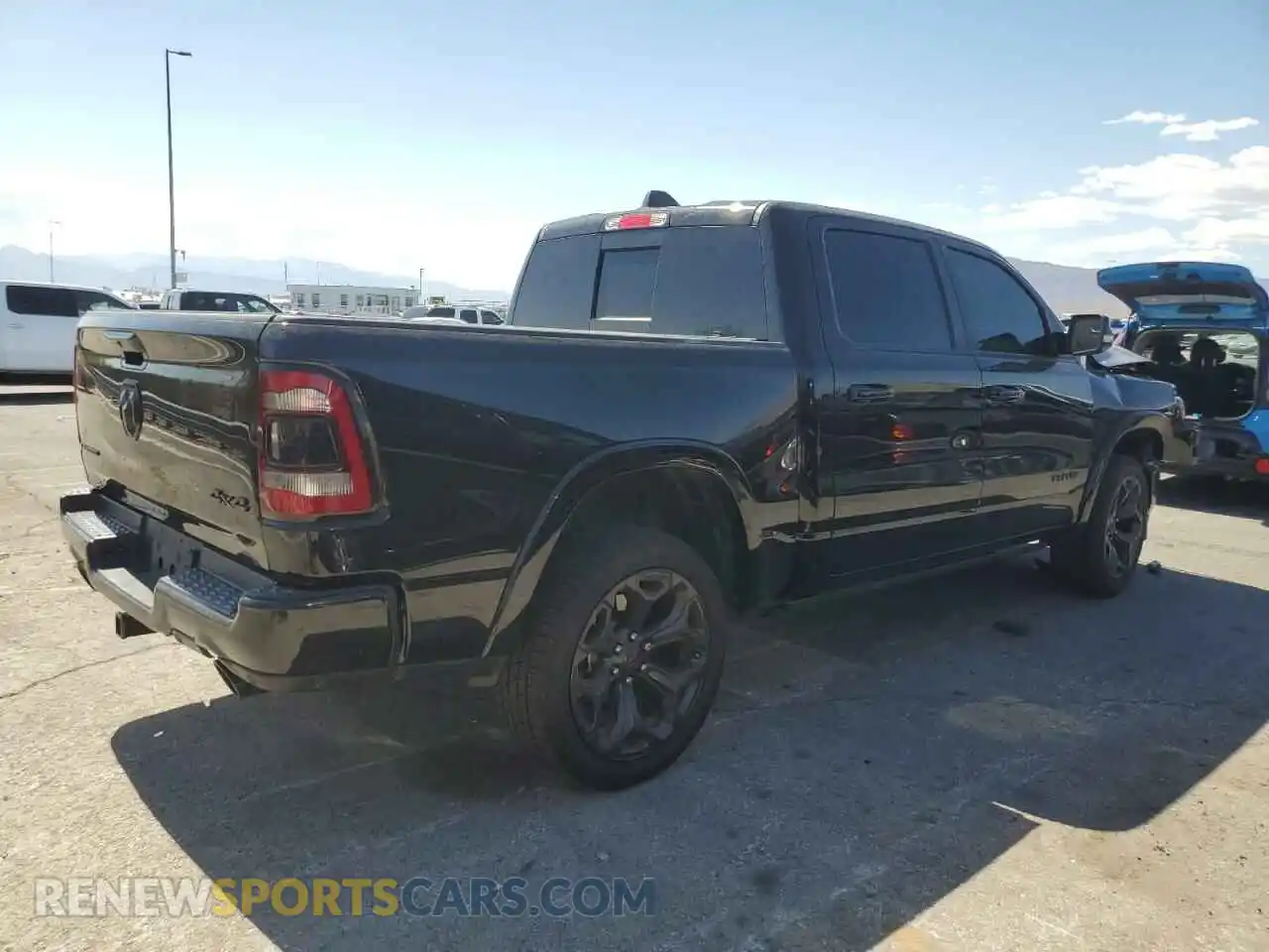 3 Photograph of a damaged car 1C6SRFHT8LN143258 RAM 1500 2020