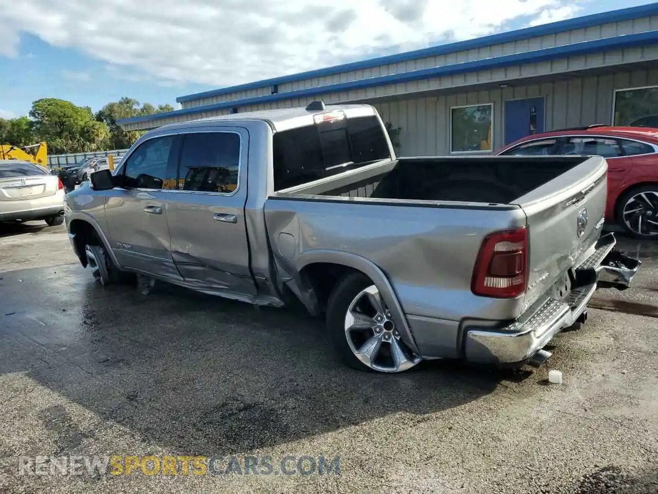 2 Photograph of a damaged car 1C6SRFHT9LN367039 RAM 1500 2020