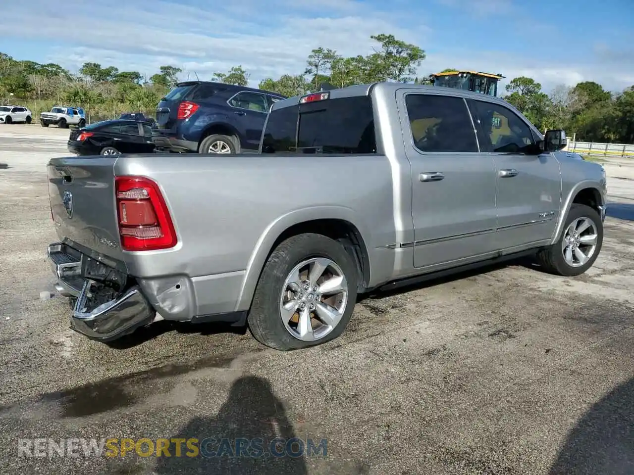 3 Photograph of a damaged car 1C6SRFHT9LN367039 RAM 1500 2020